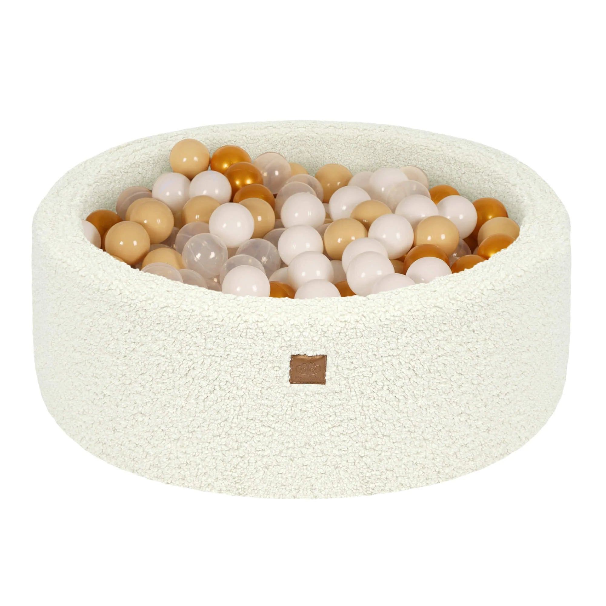 Piscine à balles ronde XXL en coton, Graphite • LOOVE