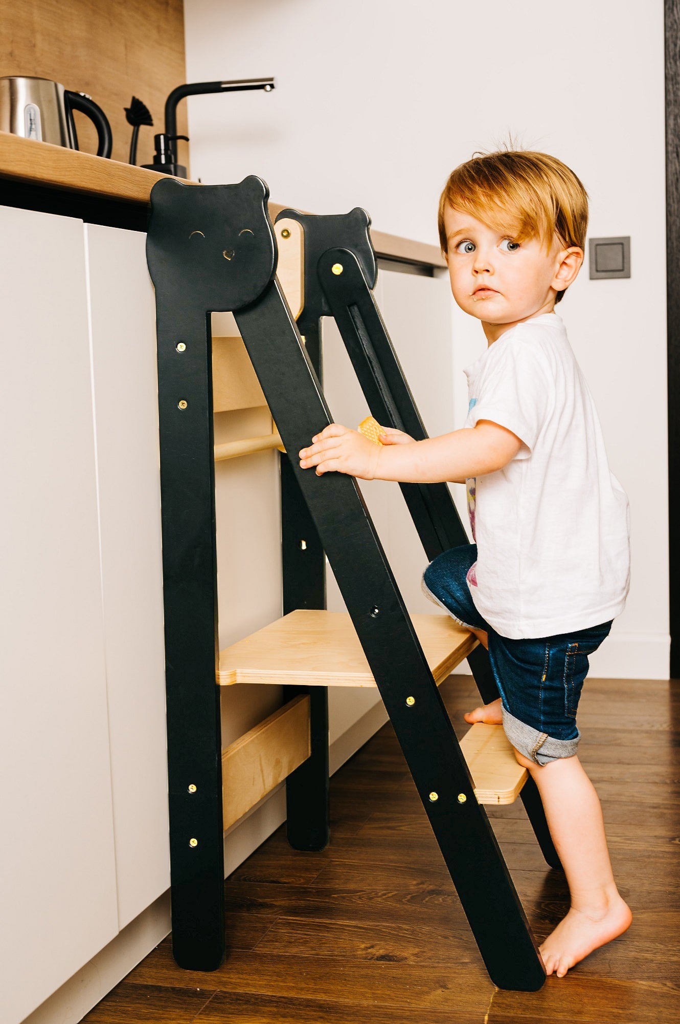 Tour d’observation Montessori pliable et ajustable, pour petits espaces • LOOVE
