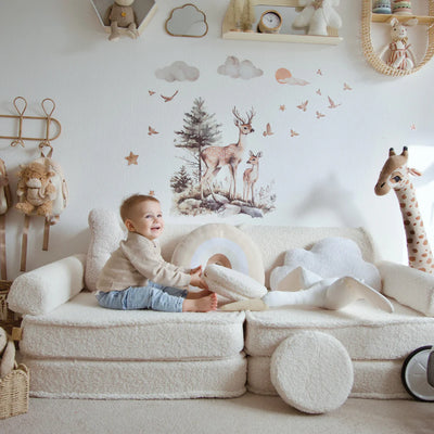 Speelbank de jeu modulable 8 pièces en peluche Bearly • Gustav