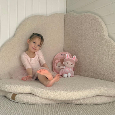 Knuffel speelkleed Nuage 160cm Bearly - Crème