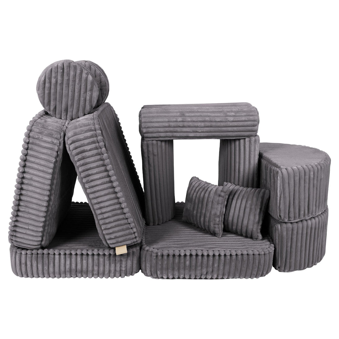 Meowbaby - Churros Sofa Max - Modular Kids Play Sofa Bed | 12 Pieces