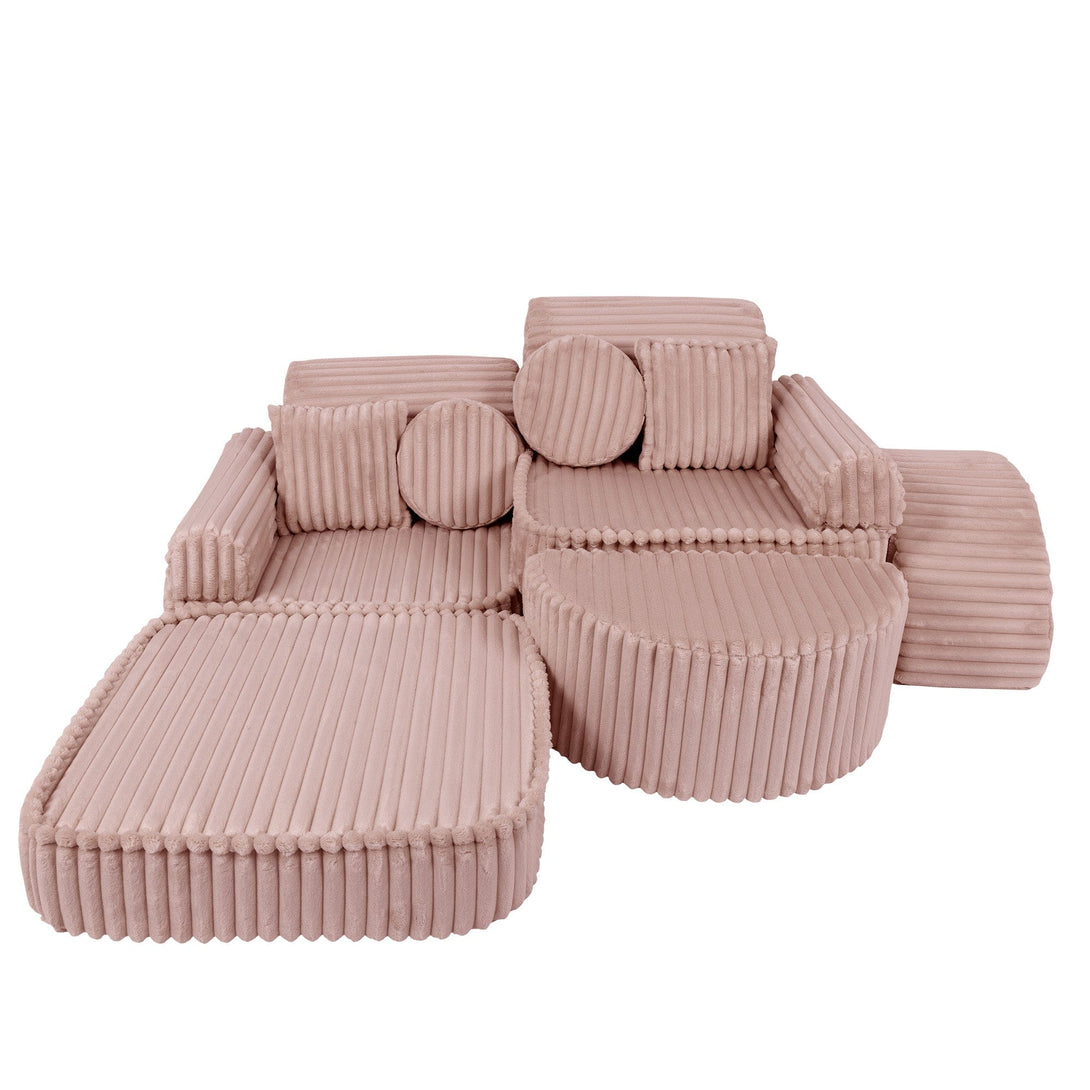Meowbaby - Churros Sofa Max - Modular Kids Play Sofa Bed | 12 Pieces