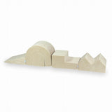5-piece velvet motor skills course - Beige