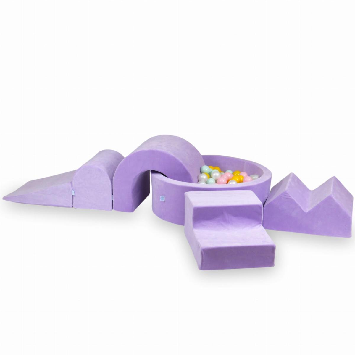 Kit piscine à balles aventure avec modules en mousse pvc Top crèches | Papouille Kit piscine à balles aventure avec modules en mousse pvc Top crèches | Papouille