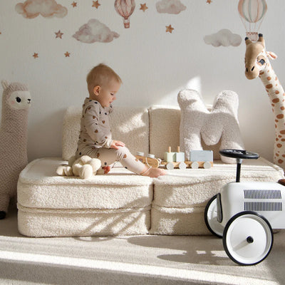 Speelbank de jeu modulable 4 pièces en peluche Bearly • Loke