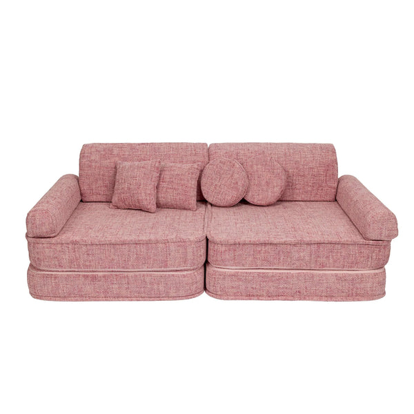 Modular 10-piece Play sofa in Tweed Tangle • Gustavo+