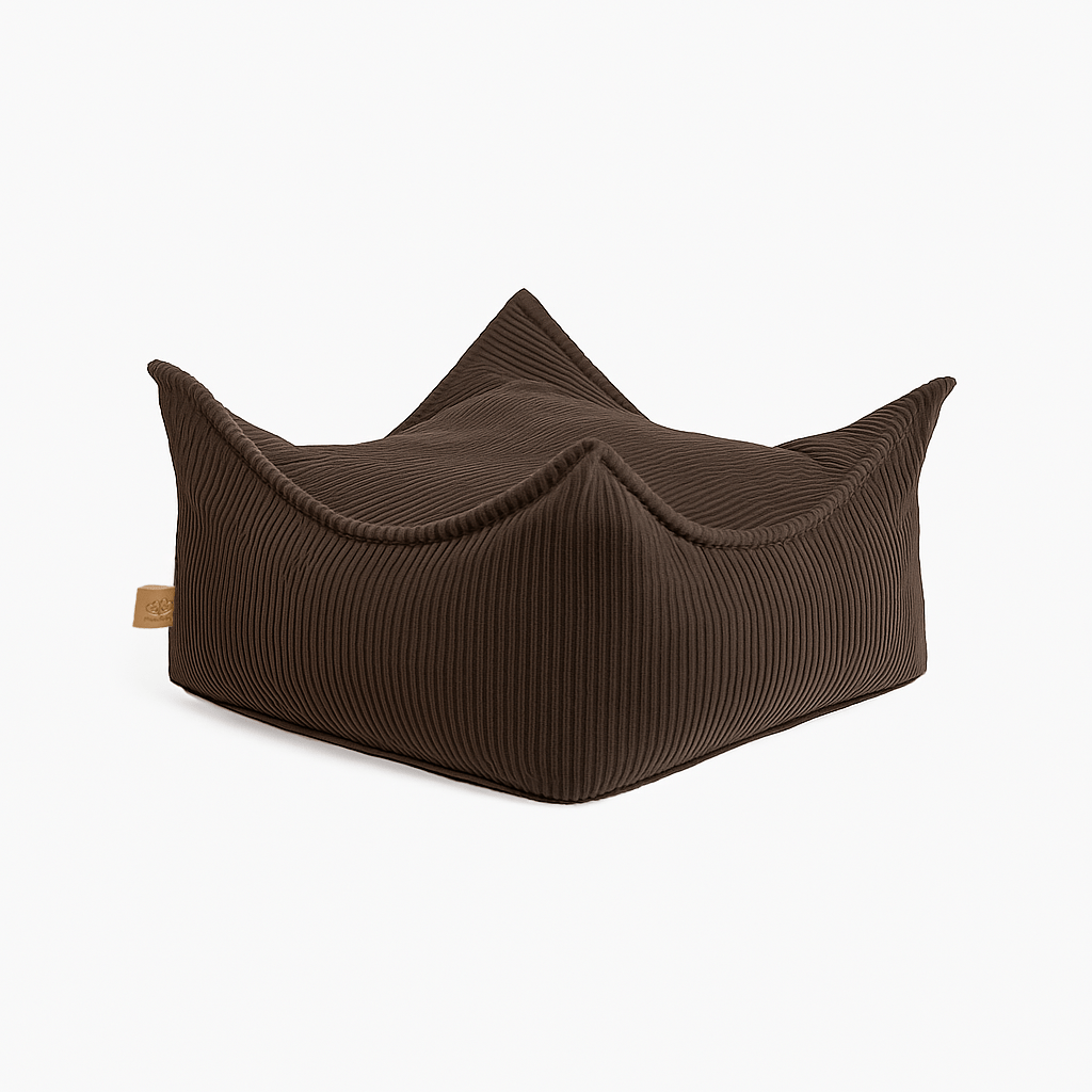 Meowbaby Aesthetic - Kwadratowa Pufa dla Dzieci