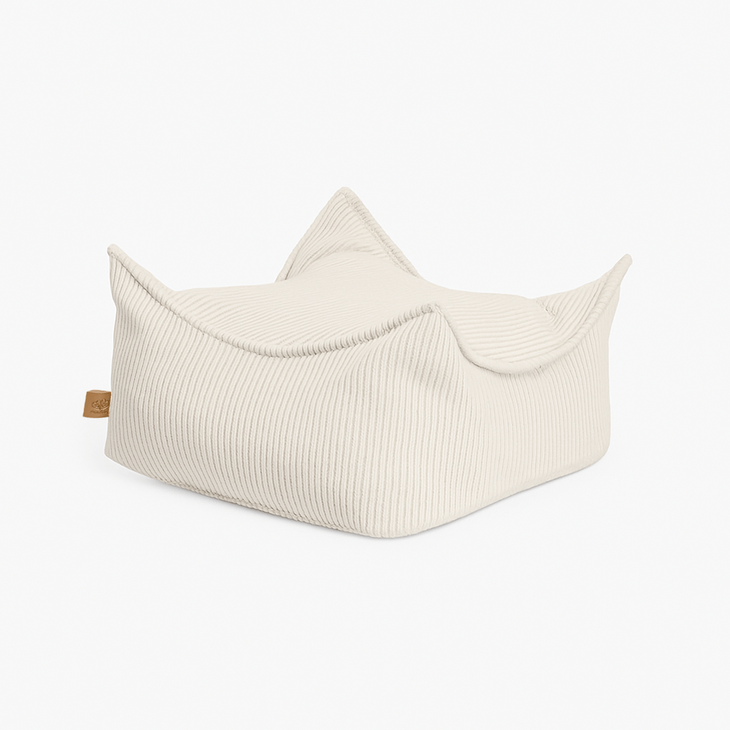 Meowbaby Aesthetic - Kwadratowa Pufa dla Dzieci