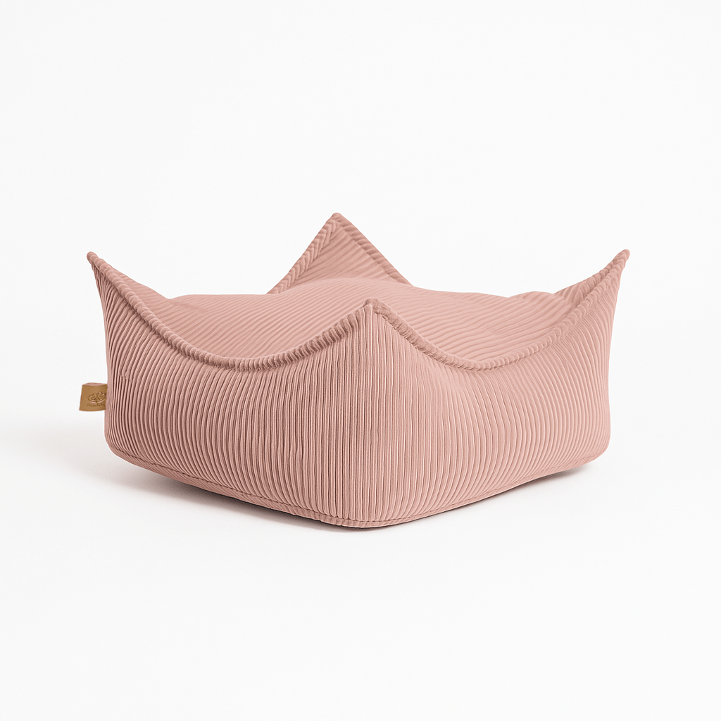 Meowbaby Aesthetic - Kwadratowa Pufa dla Dzieci