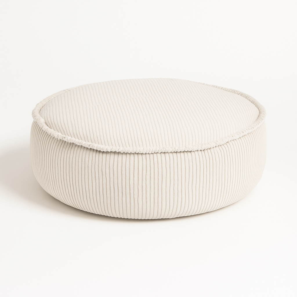 Meowbaby Aesthetic - Okrągła Pufa dla Dzieci