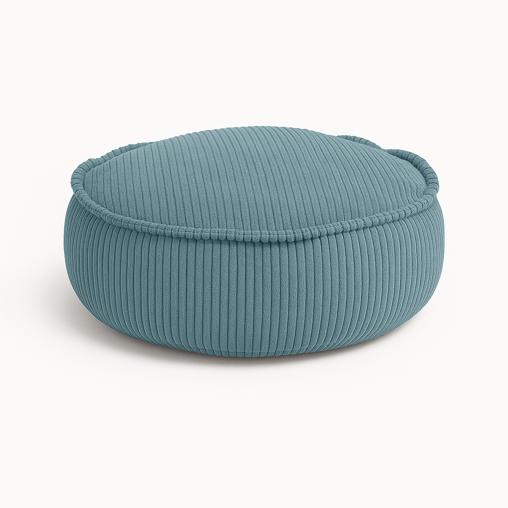 Meowbaby Aesthetic - Okrągła Pufa dla Dzieci