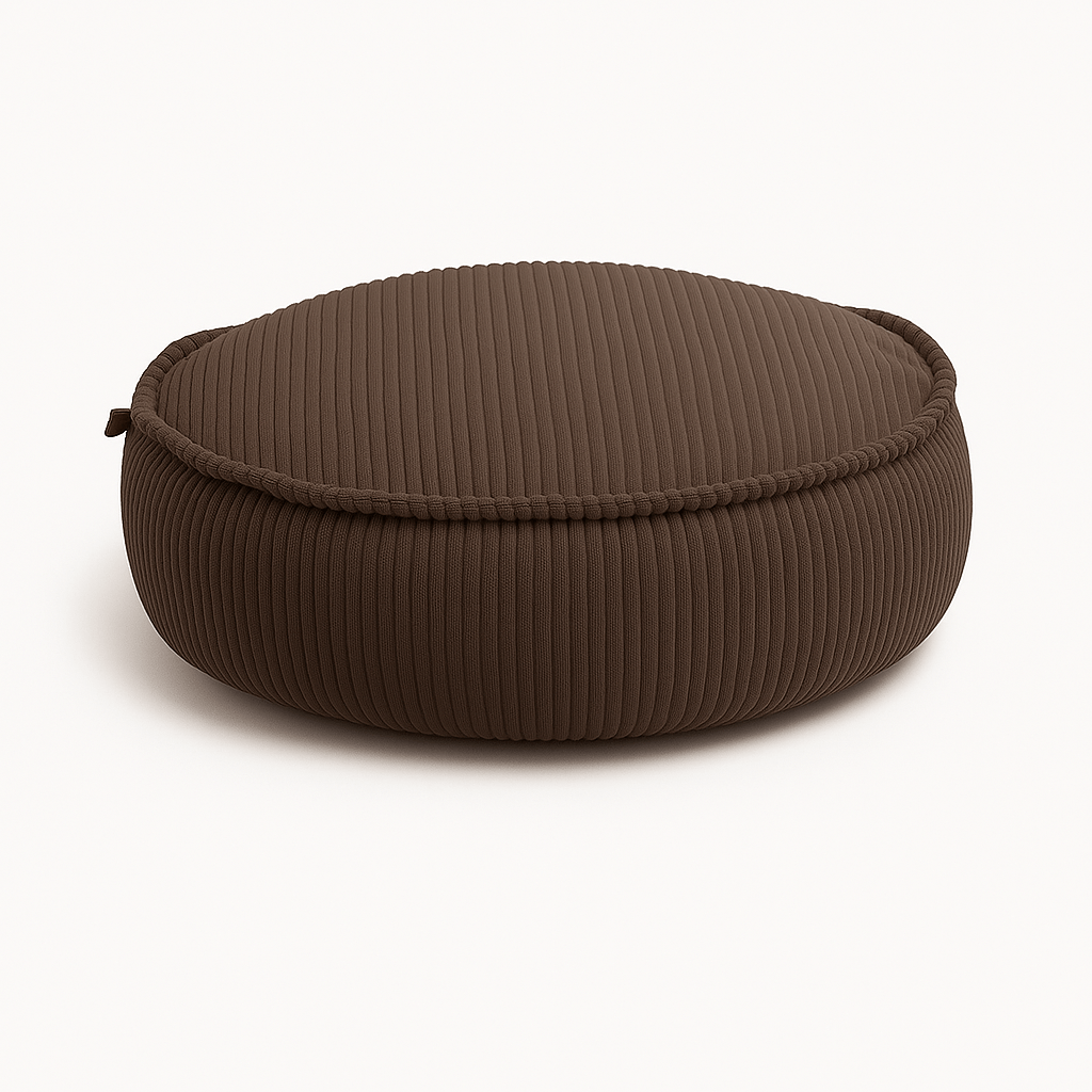 Meowbaby Aesthetic - Okrągła Pufa dla Dzieci