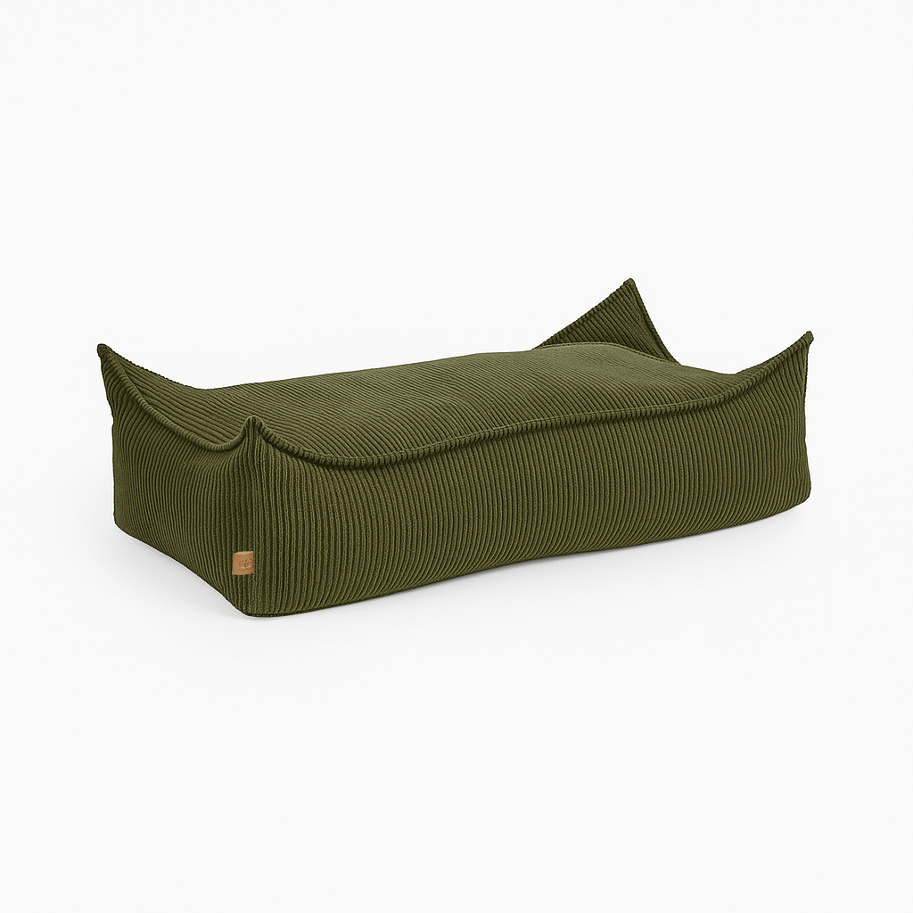 Meowbaby Aesthetic - Prostokątna Pufa dla Dzieci