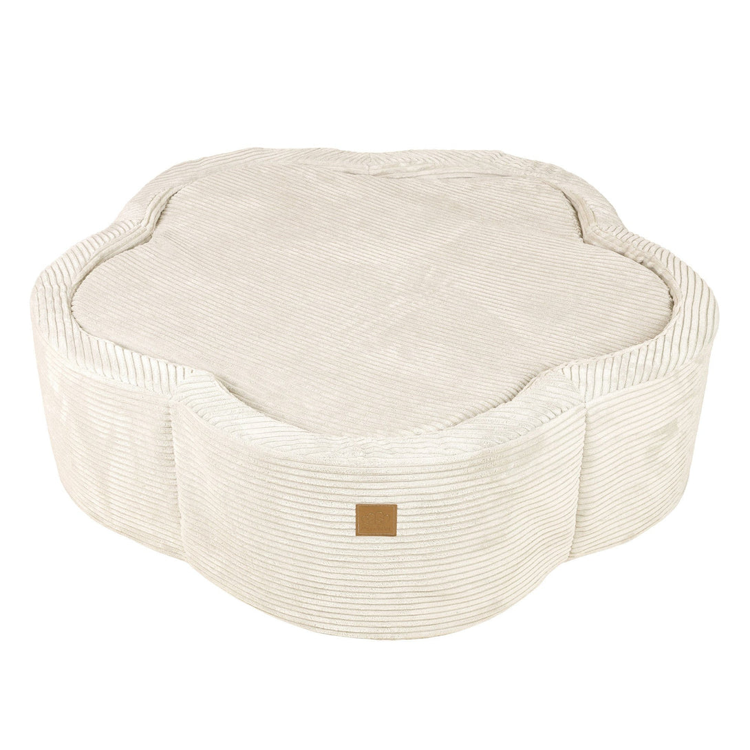 Meowbaby Aesthetic Vanilla Flower – Ball Pit for Children | Optional Balls 