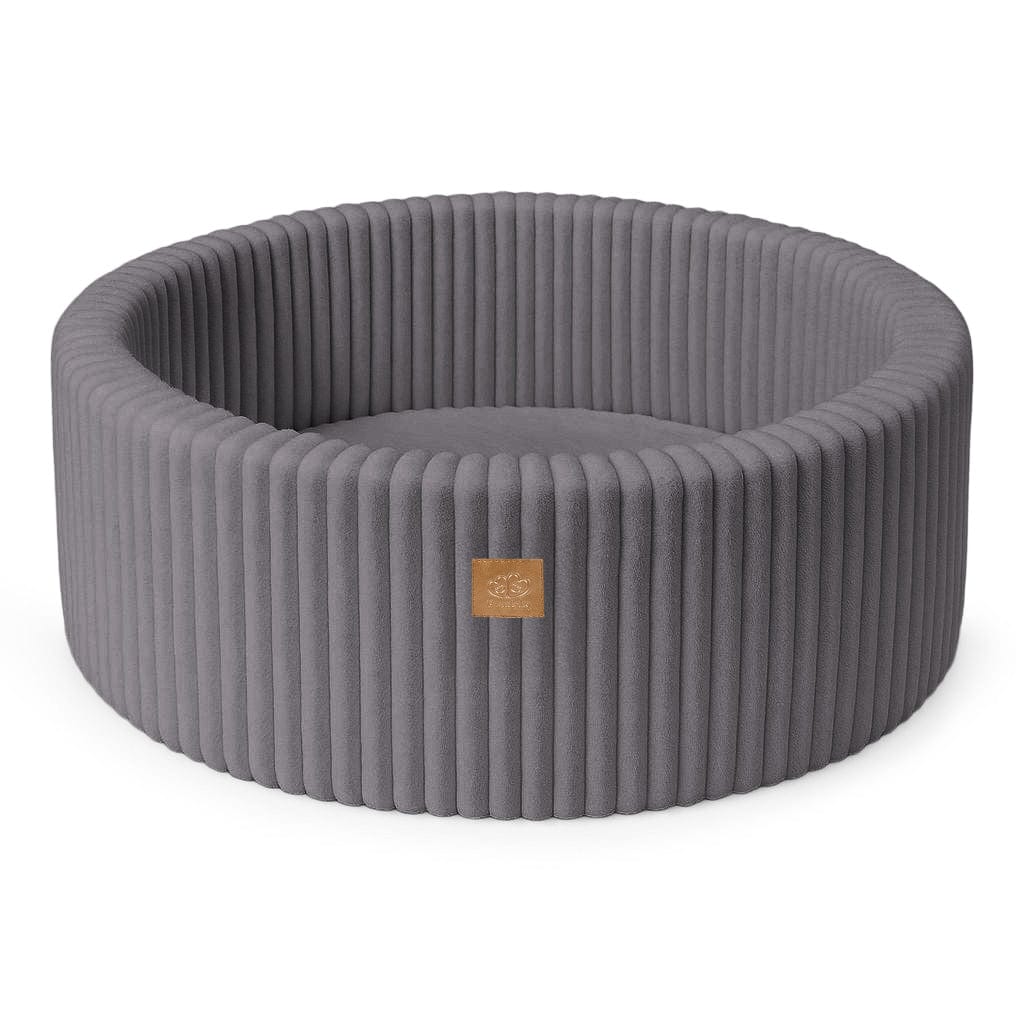 Meowbaby Basen z Kulkami dla Dziecka - Piłki do Wyboru | Jurassic Grey | Churros