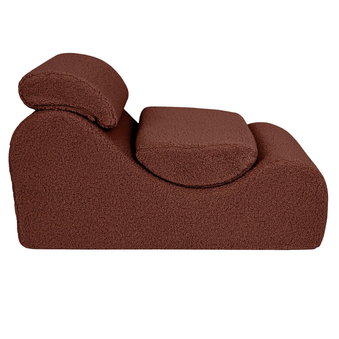Meowbaby Bearly Wave Lounger - Comfy Toddler Foam Filled Chair