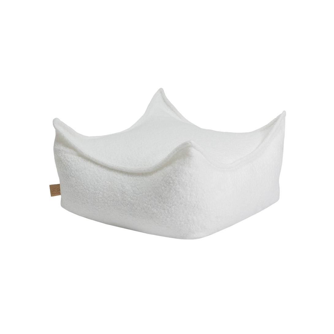 Meowbaby Boucle Square Bean Bag for Kids