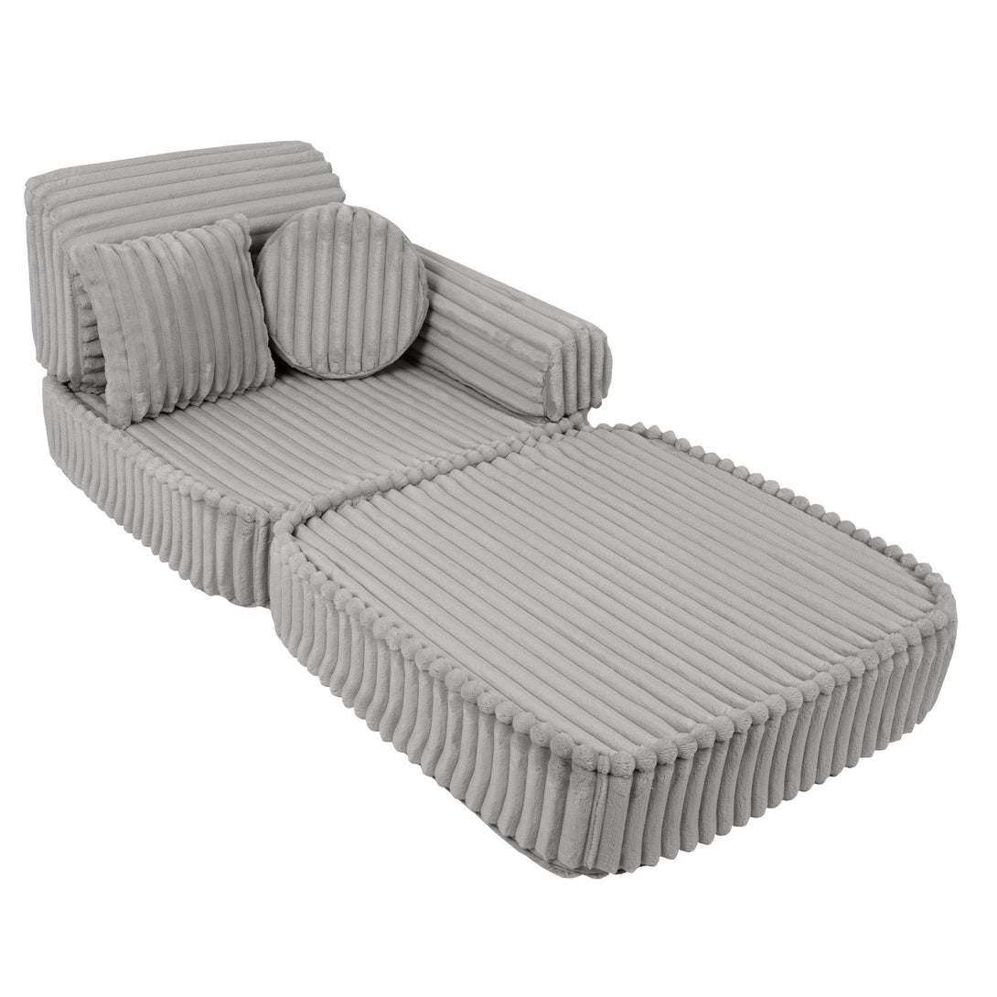 Meowbaby Churros Sofa Plus – Modular Kids Play Sofa Bed | 10 Pieces