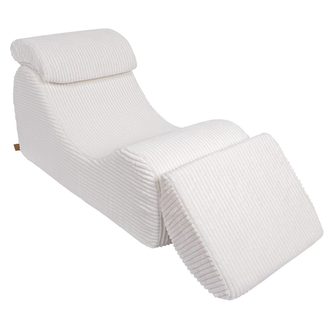 Meowbaby Furrycord Wave Lounger - Comfy Toddler Foam Filled Chair