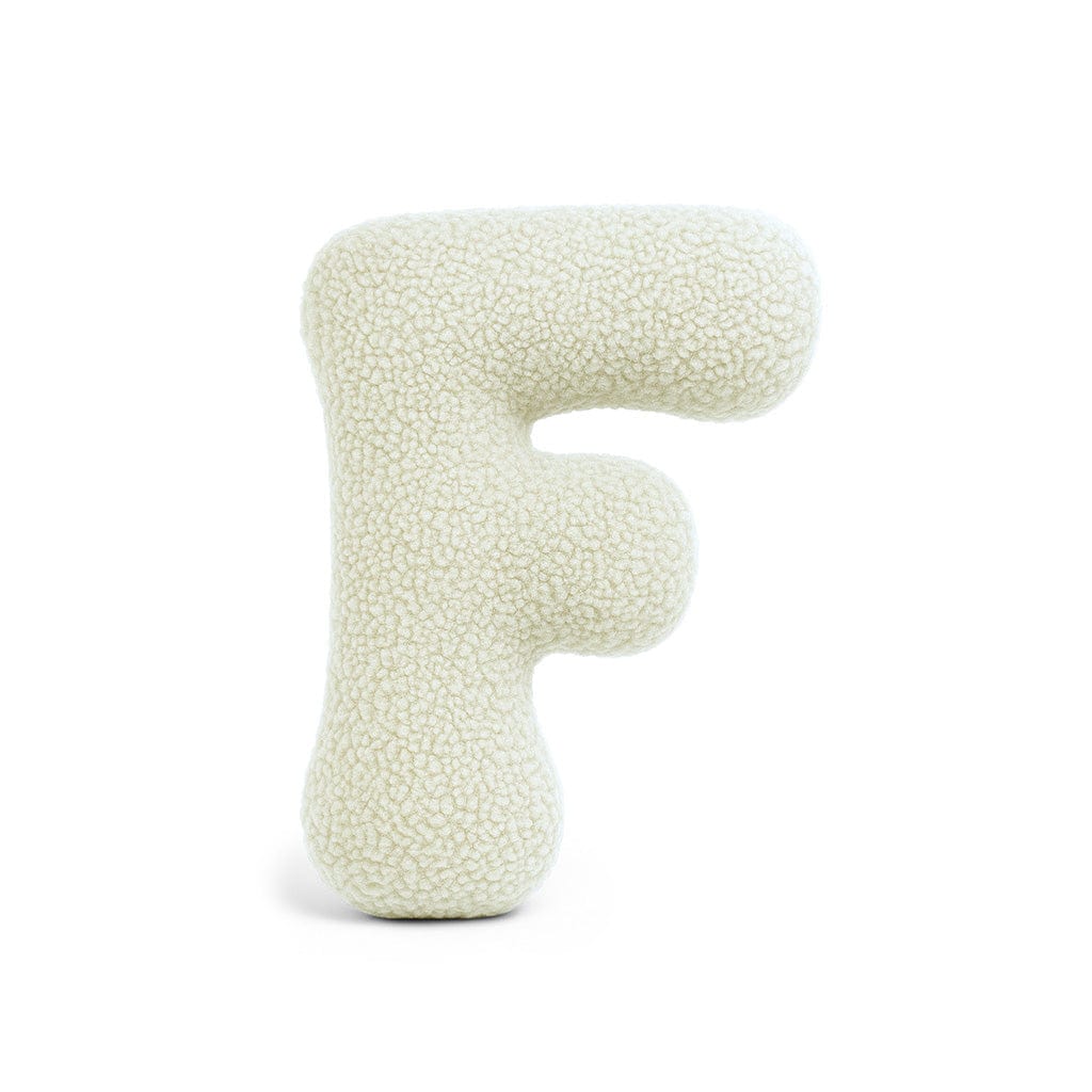 Meowbaby Alphabet Letter Pillow Cream | Bearly
