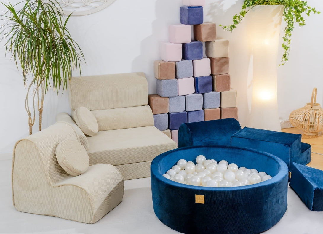 Meowbaby Slimcord Kids Chair - Bean Bag for Children