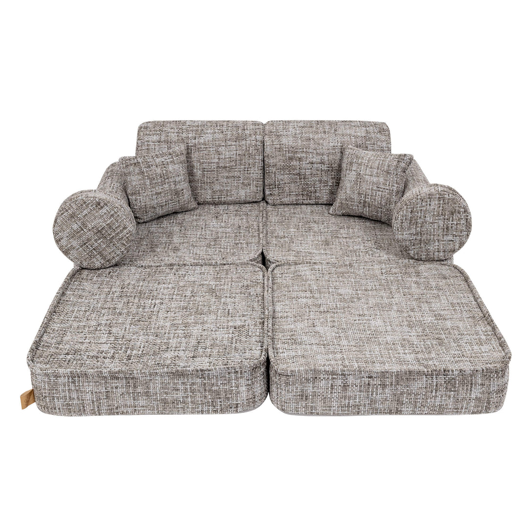 Meowbaby Tangle Sofa Plus – Modular Kids Play Sofa Bed | 10 Pieces