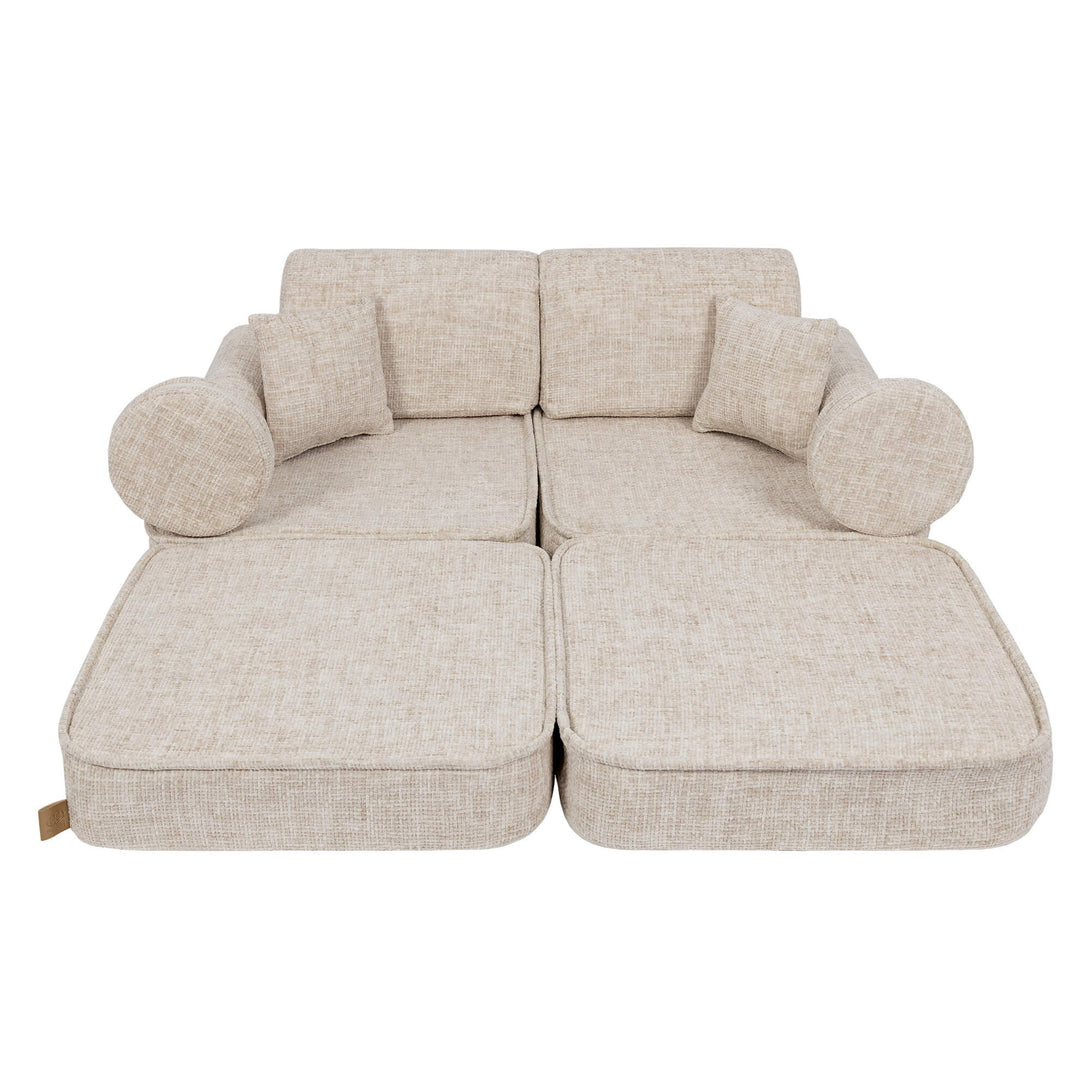 Meowbaby Tangle Sofa Plus – Modular Kids Play Sofa Bed | 10 Pieces