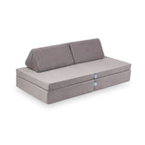 Divano modulare per bambini Mini Tobias 120cm in velluto spesso | 4 pezzi