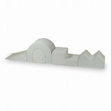 5-piece jersey motor skills course - Light gray