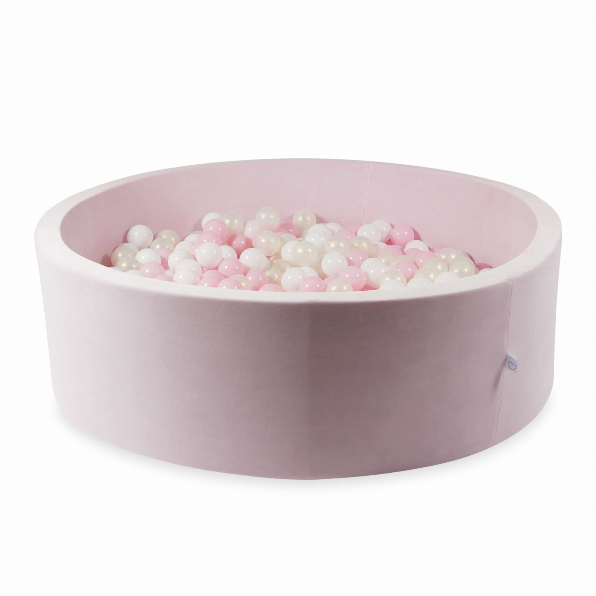 Piscine à Balles 90x40 cm 300 Balles Coton Menthe: Rose Pastel/Gris Piscine à Balles 90x40 cm 300 Balles Coton Menthe: Rose Pastel/Gris