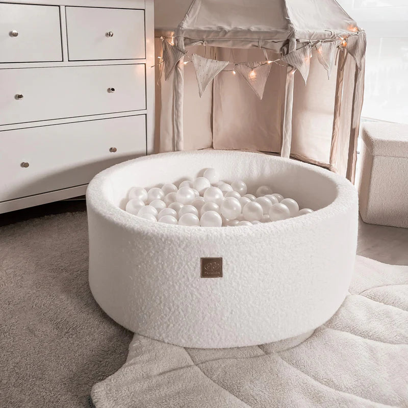 Piscine à balles bébé 90x30 cm bouclette – Champagne Piscine à balles bébé 90x30 cm bouclette – Champagne