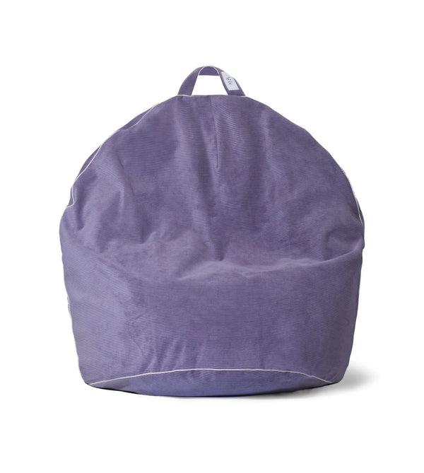 Pouf gigante in velluto a coste, Viola • Bini Rocket