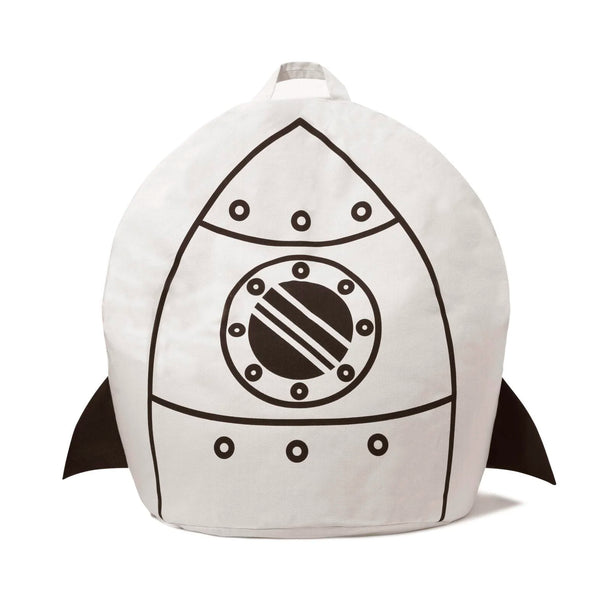 Pouf gigante in cotone • Bini Rocket