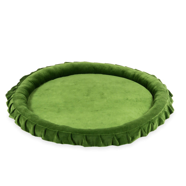 Tapis de jeu Cocon en velours - Olive