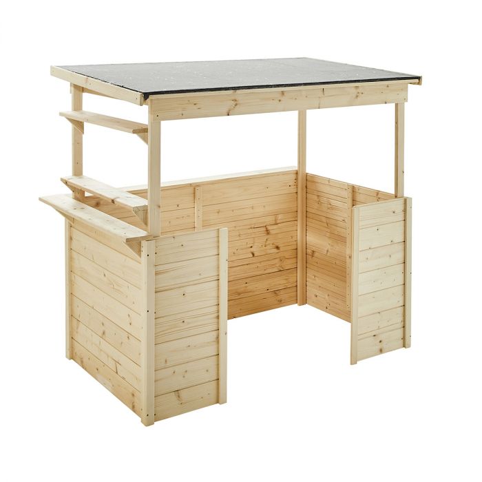 Cabane en bois, marchande pour enfants • LOOVE