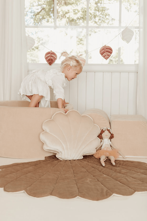 Parcours de motricité avec piscine à balles, Beige • LOOVE