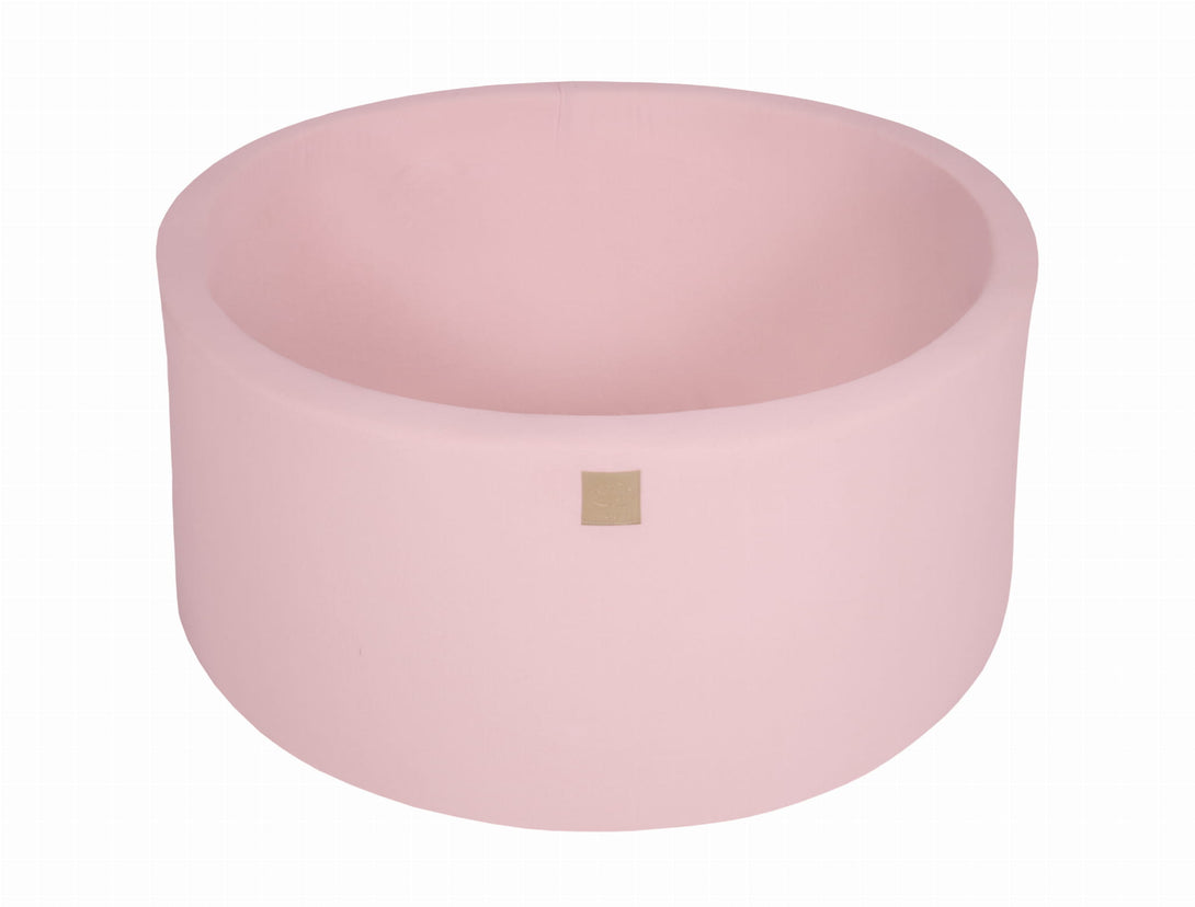 Piscine à balles ronde en coton rose pour enfants • LOOVE