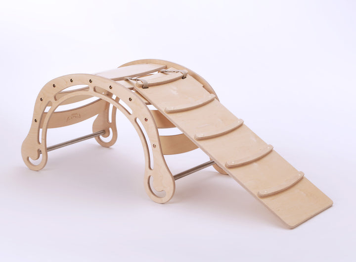 Small Foot Balancier Arche De Noé – Jeu D'Équilibre En Bois Avec Dés, Motricité Fine Dès 3 Ans
