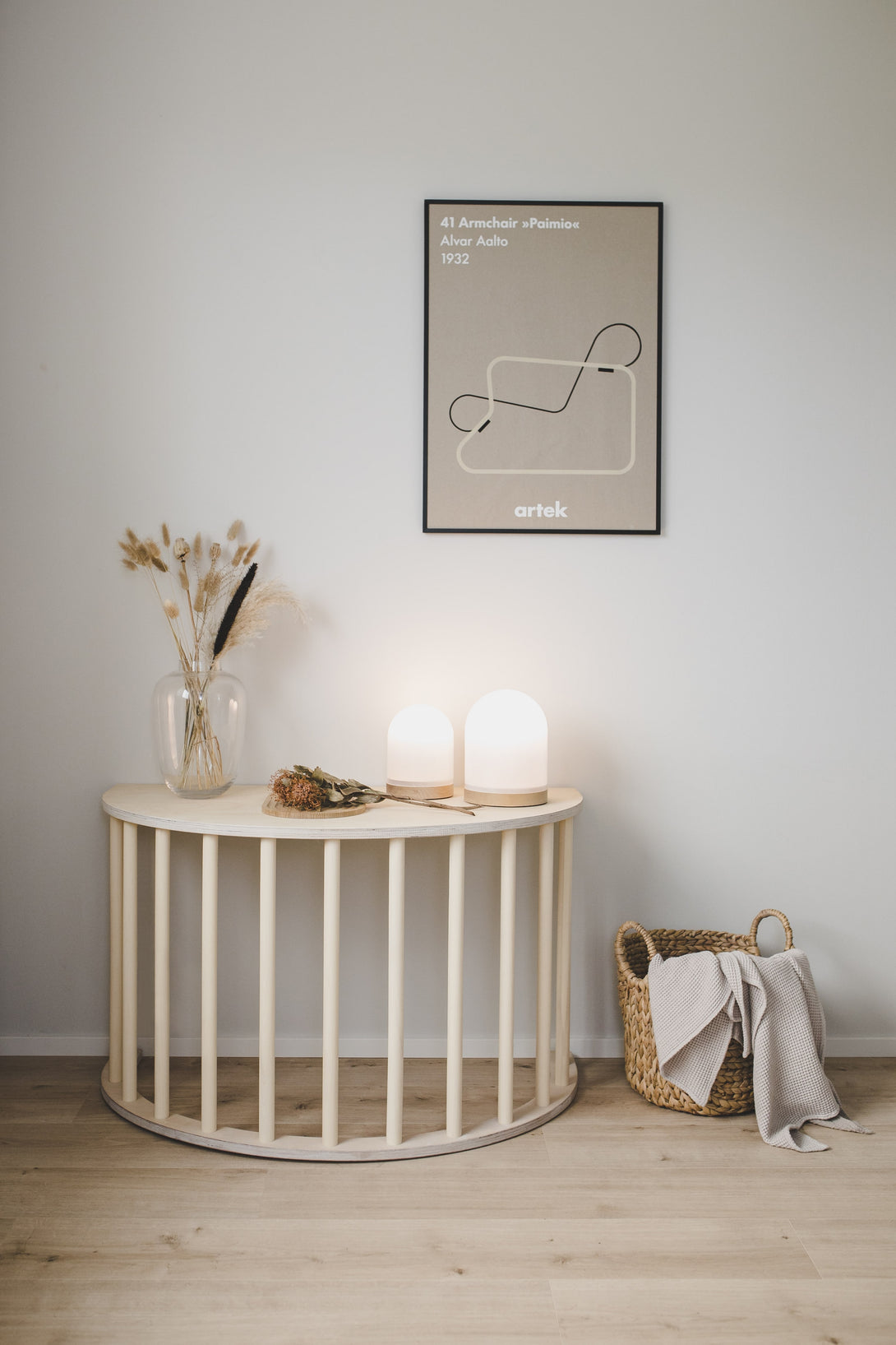 Arche d'escalade en bois, multifonctions, parcours de motricité, chambre enfant avec design scandinave • LOOVE