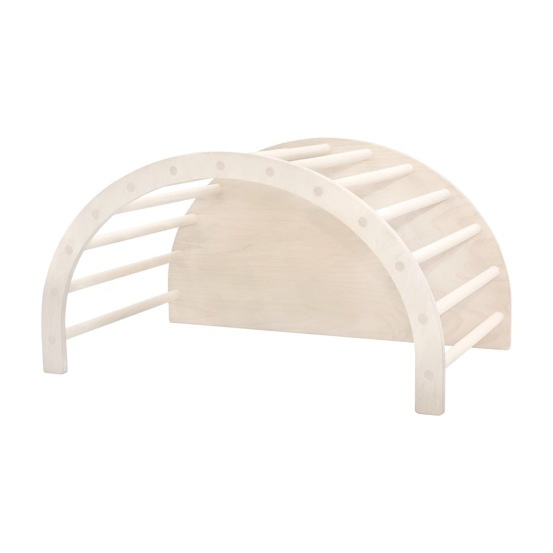 Arche d'escalade en bois, multifonctions, parcours de motricité, chambre enfant avec design scandinave • LOOVE