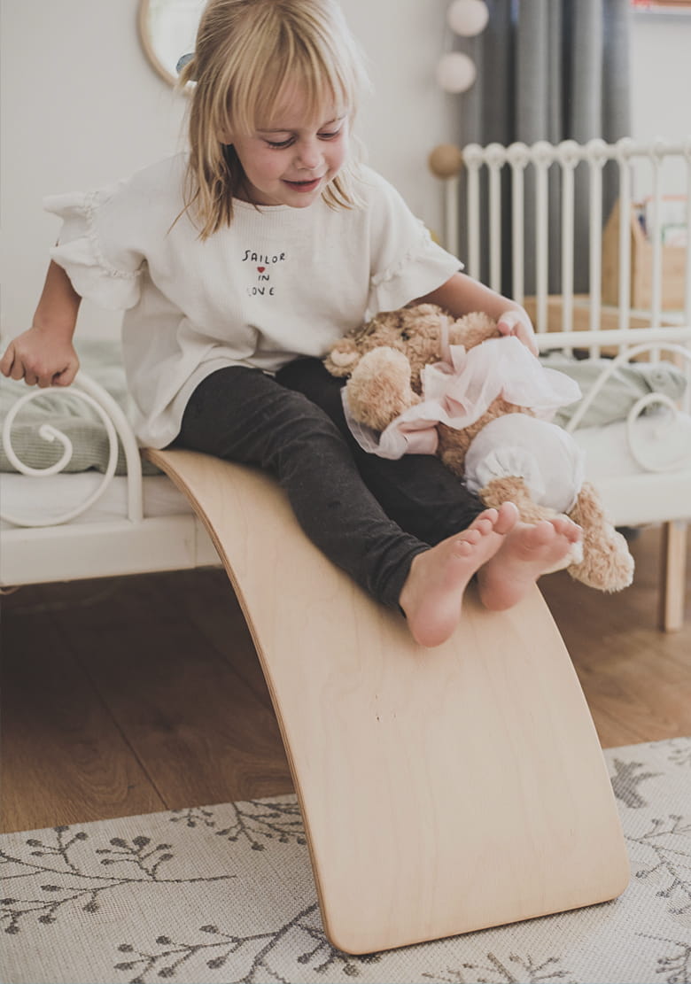 Planche d'équilibre Montessori enfant - PLEBO Planche d'équilibre Montessori enfant - PLEBO