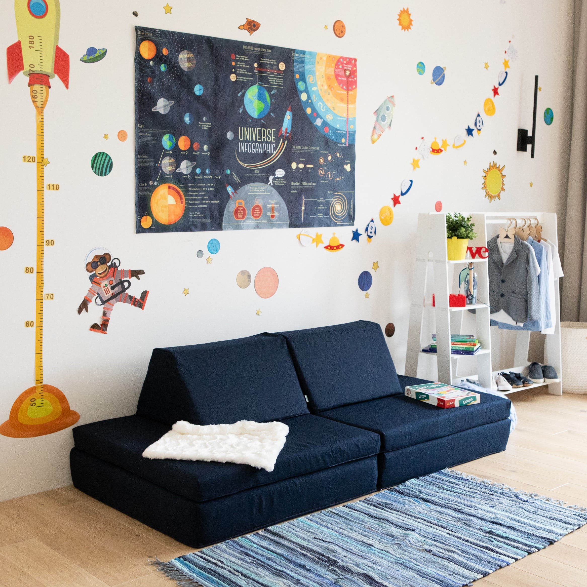 Canapé enfant XL - le canapé de jeu flexible et modulable pour les enfants