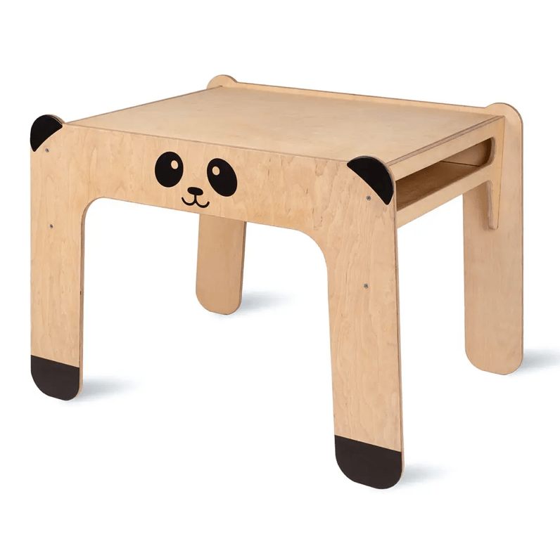 Ensemble table et chaises pour enfant, panda • LOOVE