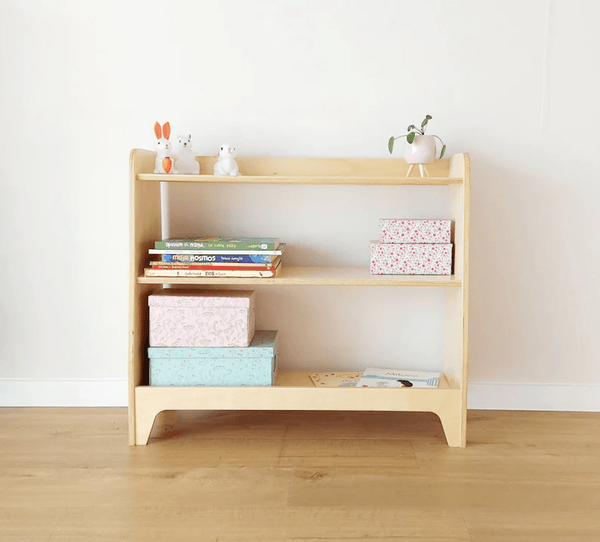 Étagère en bois, rangement pour enfant • LOOVE