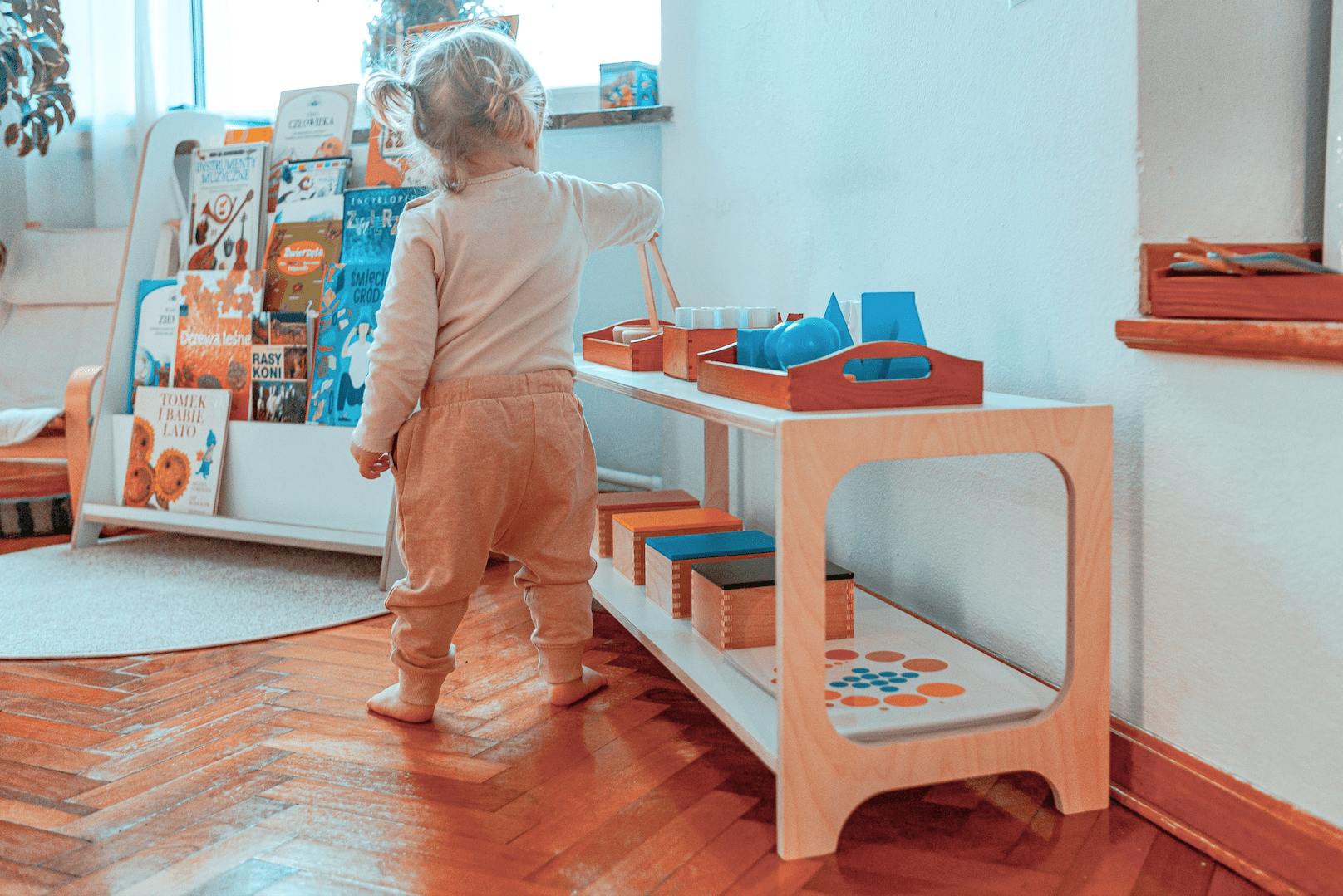 Etagère Montessori à hauteur d'enfant - 3 Hauteurs – jadeetleo