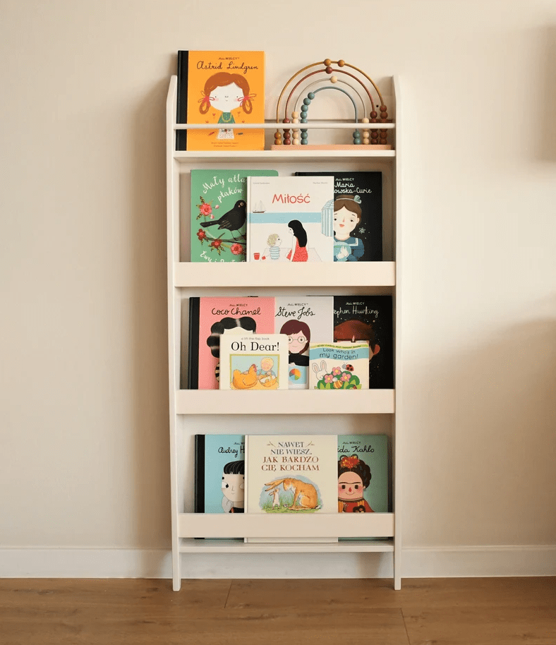 Étagère / Bibliothèque enfant, coin lecture Montessori • LOOVE