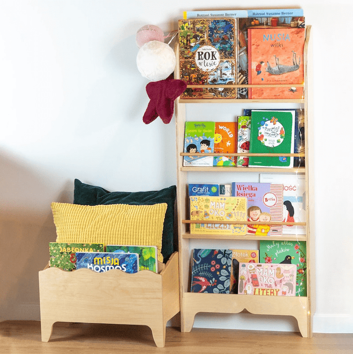 Étagère / Bibliothèque murale enfant Montessori, Palm • LOOVE