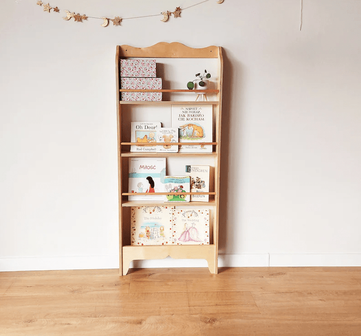 Étagère / Bibliothèque murale enfant Montessori, Palm • LOOVE