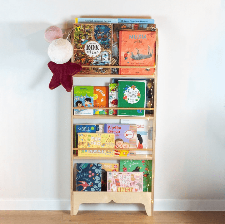 Étagère / Bibliothèque murale enfant Montessori, Palm • LOOVE