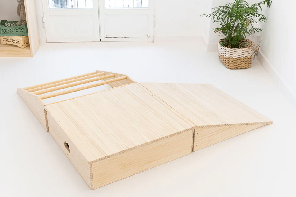 Parcours Motricité Bébé CUPCHID - 6 Pièces - Blocs Mousse Escalade - Jouet Éducatif 1+ An - Multicolore